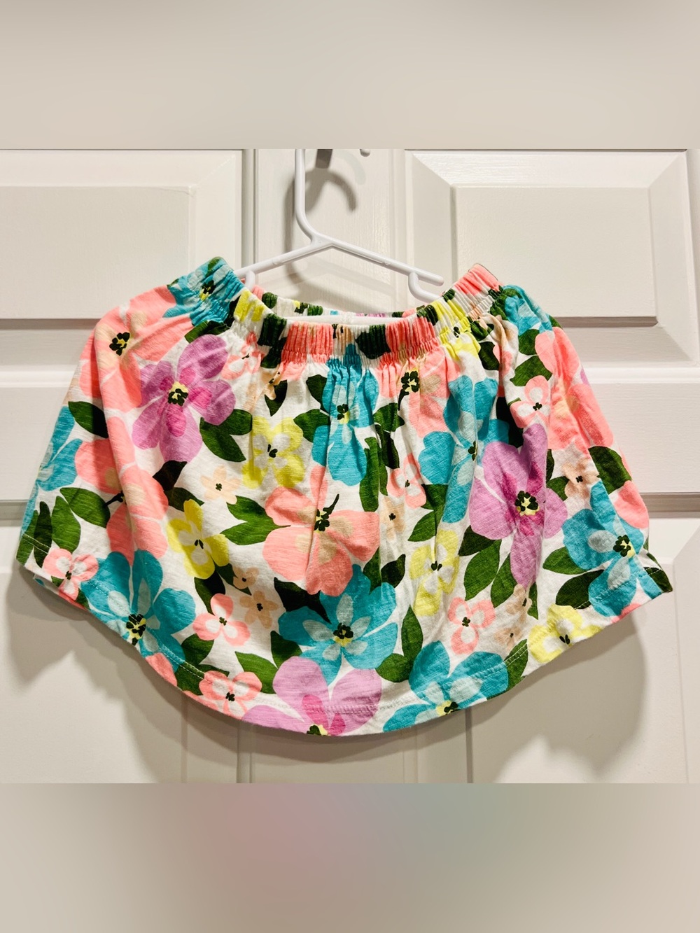 Girl’s Carter’s Brand Flowered Skort (Size 4T)